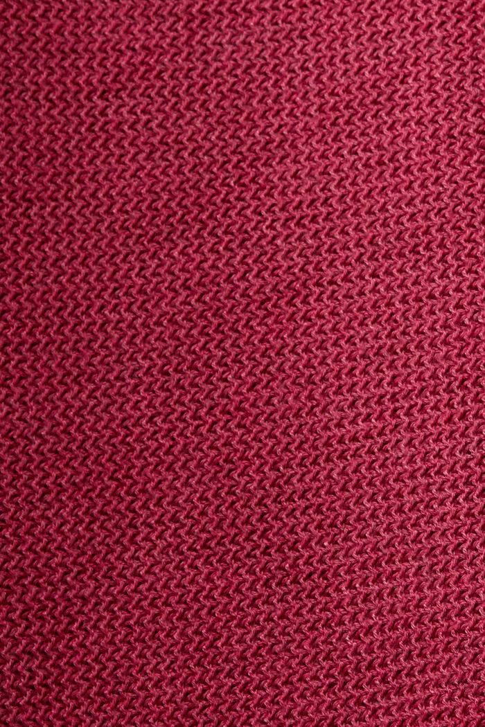 Pullover aus Strick, CHERRY RED, detail image number 5