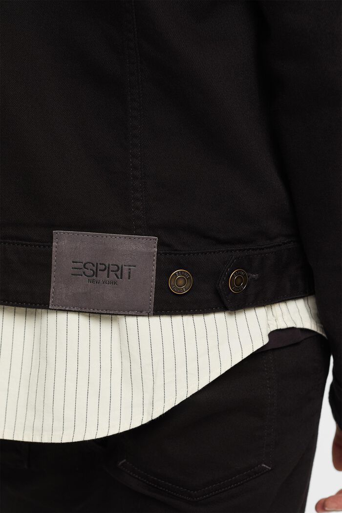 Jackets indoor denim, BLACK RINSE, detail image number 4