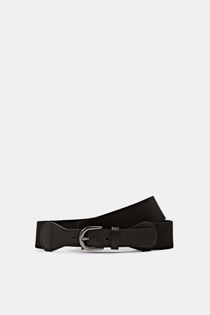 Belts non-leather, BLACK, detail image number 2