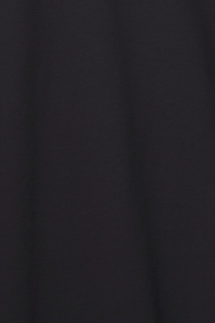Langarm-Top aus Jersey, 100 % Baumwolle, BLACK, detail image number 1