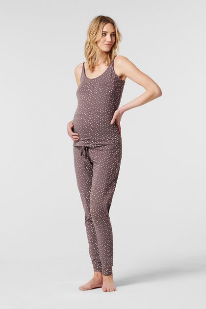 Pyjama-Top mit Stillfunktion, Organic Cotton