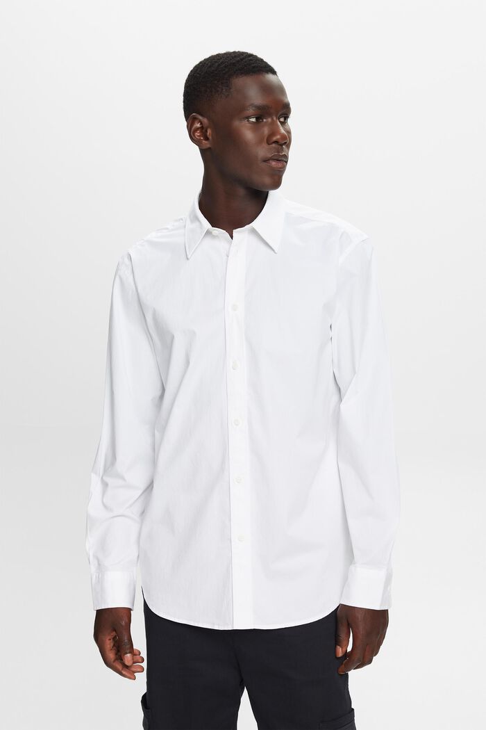 Button-Down-Hemd, WHITE, detail image number 1