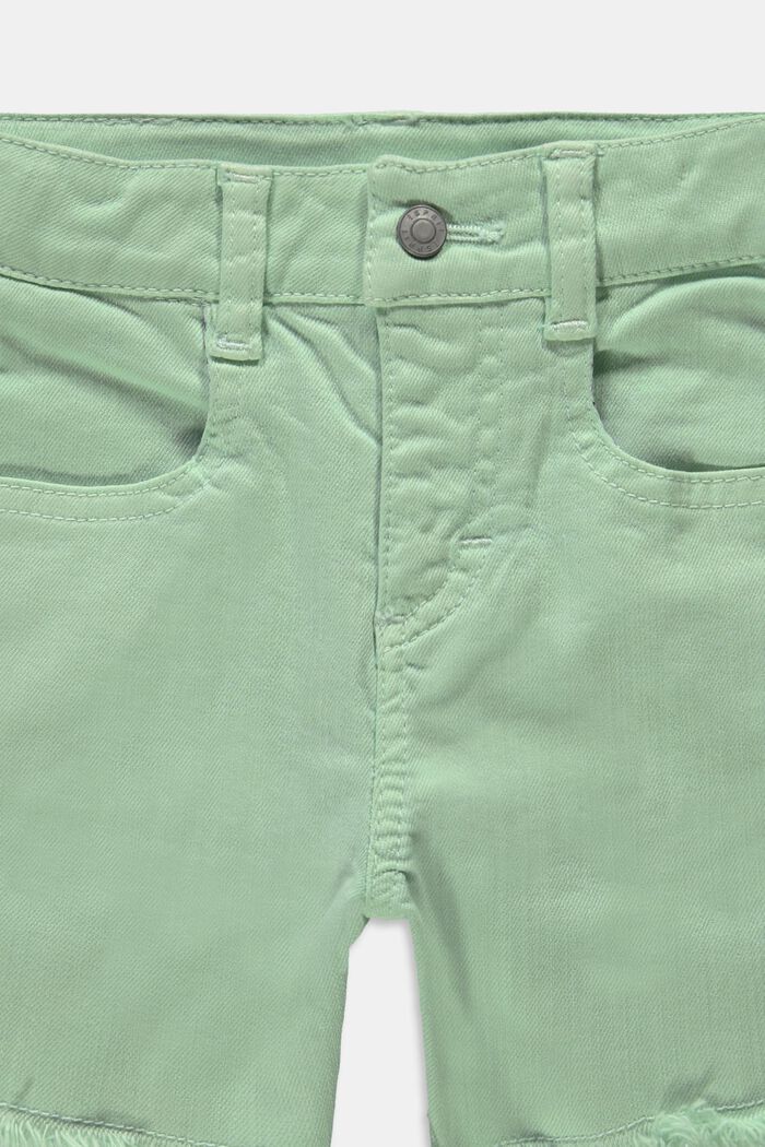 Recycelt: Shorts mit verstellbarem Bund, PISTACCHIO GREEN, detail image number 2