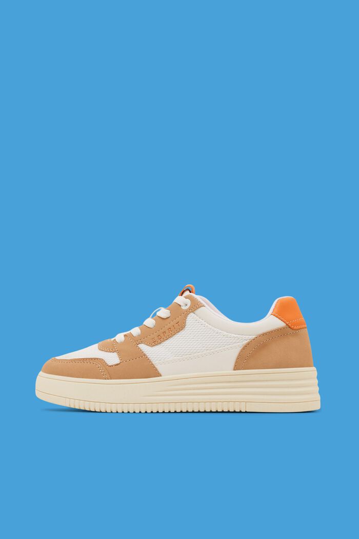 Sneakers mit Plateausohle, CAMEL, detail image number 0