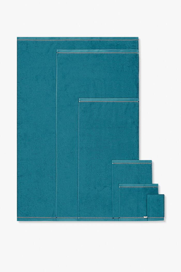 Mit TENCEL™: Handtuch-Serie aus Frottee, TEAL, detail image number 3