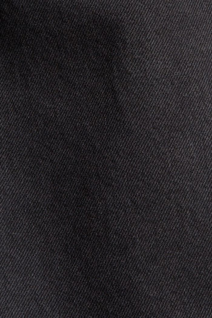 High Rise Jeans mit verkürztem Bein, BLACK DARK WASHED, detail image number 4