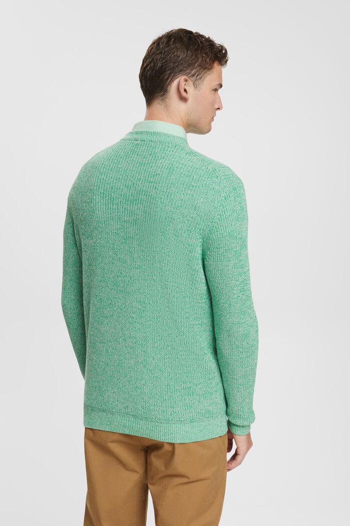 Gestreifter Pullover, GREEN, detail image number 3