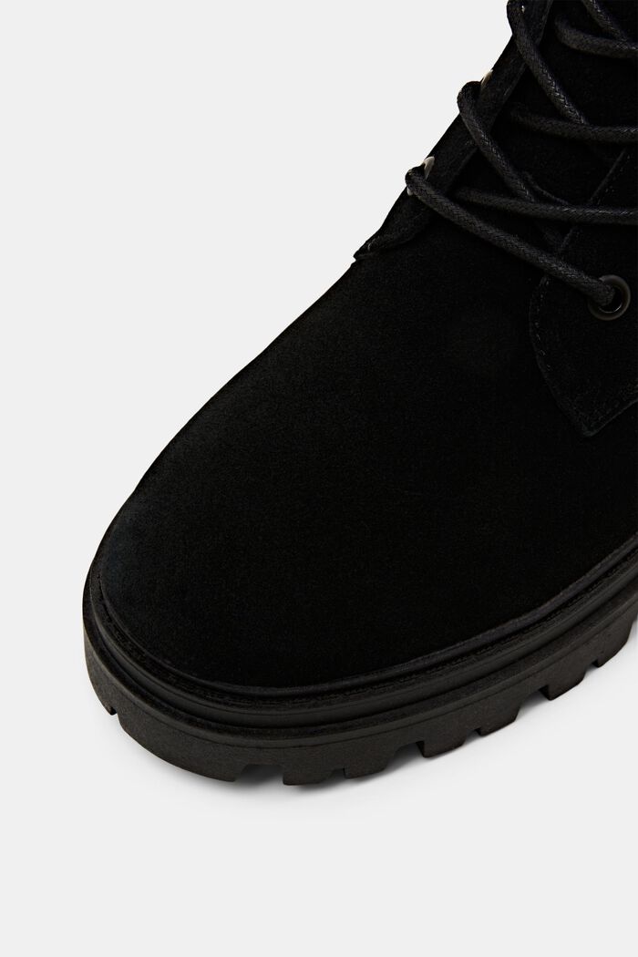 Shoes leather, BLACK, detail image number 3