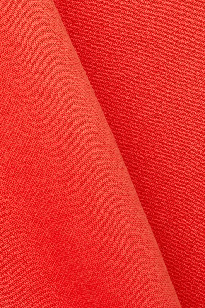 Unifarbenes Sweatshirt im Regular Fit, RED, detail image number 6