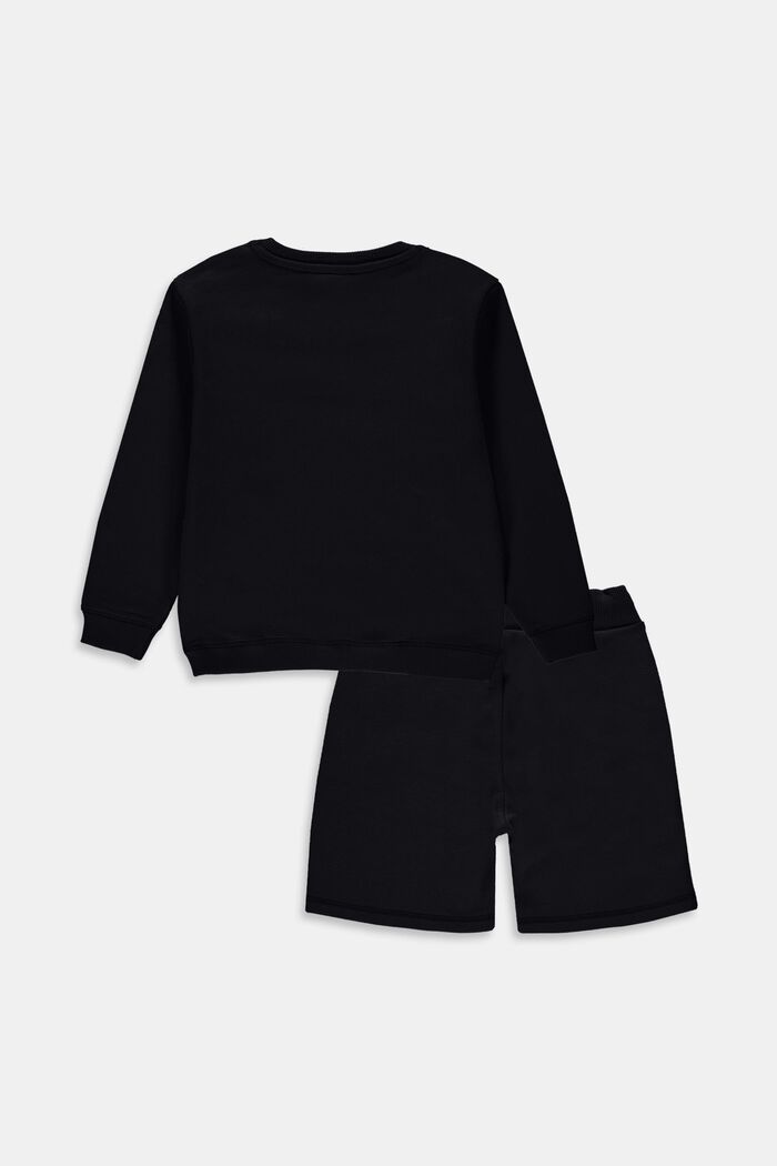 Gemischtes Set: Sweatshirt und Shorts, BLACK, detail image number 1