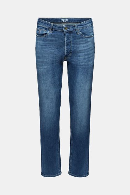 Selvedge Jeans – gerade Passform, mittelhoher Bund