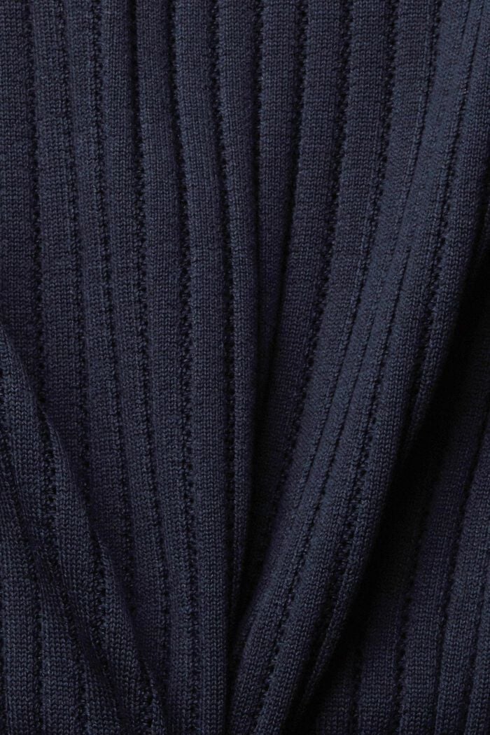 Off-Shoulder-Pullover, NAVY, detail image number 6