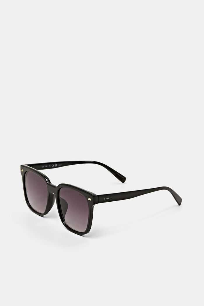 Leichte Sonnenbrille aus Acetat, BLACK, detail image number 2