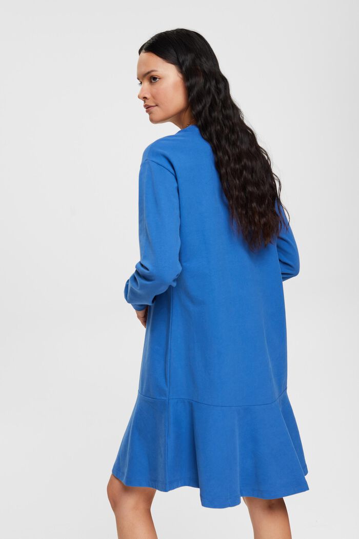 Sweatshirtkleid in Minilänge, BLUE, detail image number 4