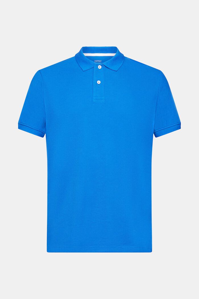 Slim Fit Poloshirt, BLUE, detail image number 6