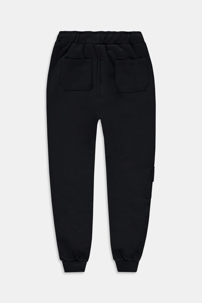 Jogg-Pants aus Baumwolle, BLACK, detail image number 1