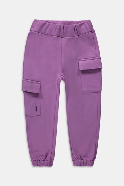 Jogger im Cargo-Style, PURPLE, overview