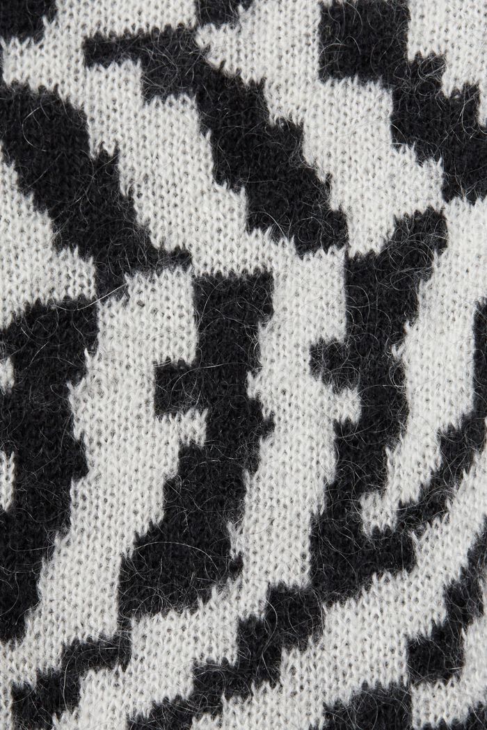 Wollmix-Pullover mit Mohair, BLACK, detail image number 4