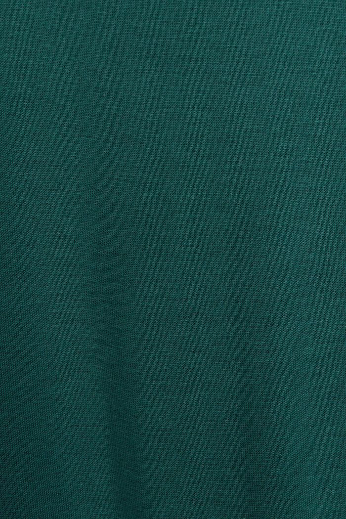 Minikleid aus Jersey, EMERALD GREEN, detail image number 4