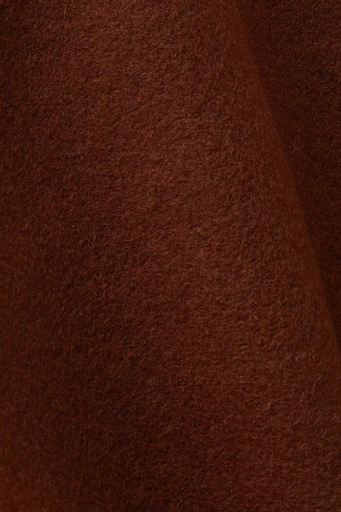 Zweireihiger Peacoat aus Wolle, BARK, detail image number 6
