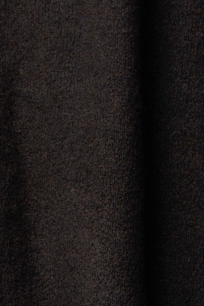 Ärmelloser Cardigan aus Wollmix, BLACK, detail image number 1