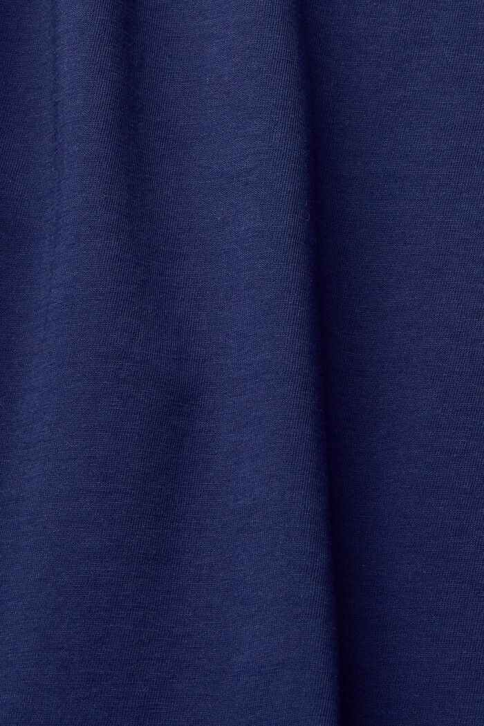 Jersey-T-Shirt mit Print, DARK BLUE, detail image number 4
