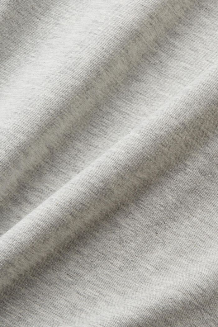 Print-T-Shirt aus nachhaltiger Baumwolle, LIGHT GREY, detail image number 4