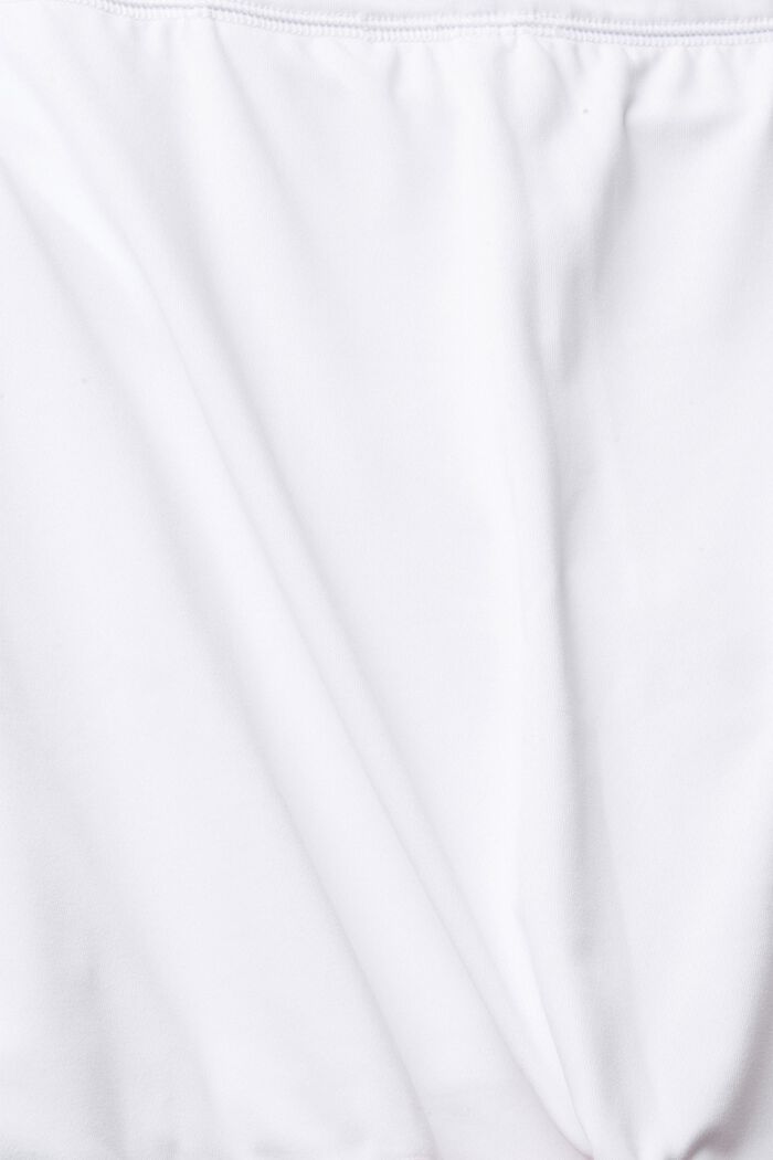 Sport-Shirt im Polo-Look, WHITE, detail image number 4