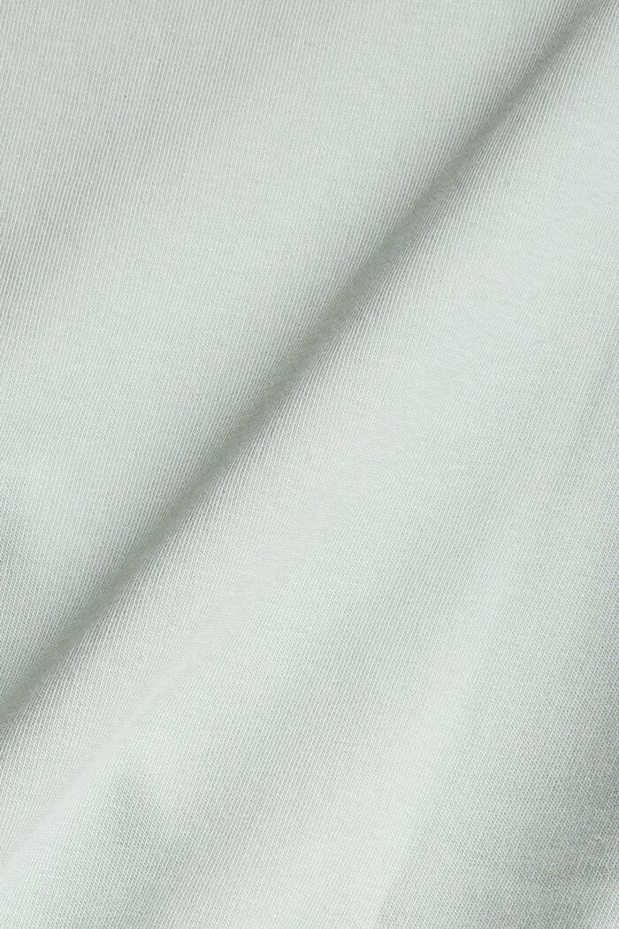 Sweat-Shorts aus Bio-Baumwoll-Mix, PASTEL GREEN, detail image number 4