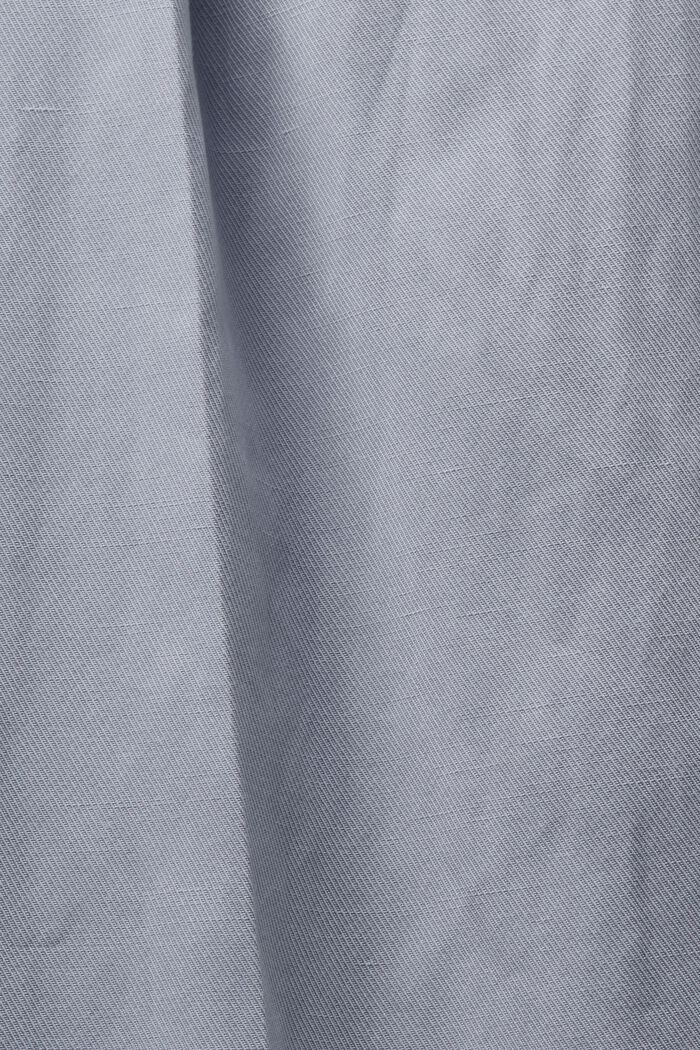 Culotte mit weitem Bein und hohem Bund, LIGHT BLUE LAVENDER, detail image number 6