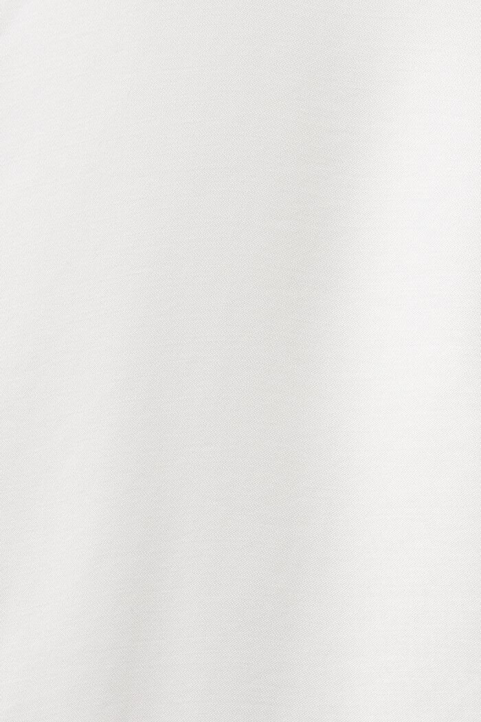 Kurzärmlige Satinbluse, OFF WHITE, detail image number 5