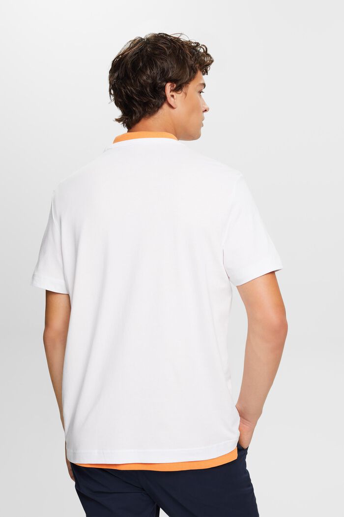 T-Shirt mit grafischem Logo, WHITE, detail image number 4