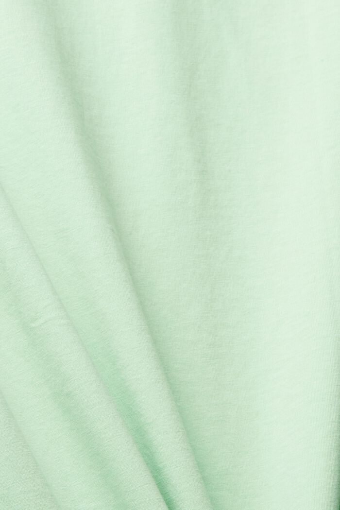 T-Shirt aus Jersey, LIGHT GREEN, detail image number 4