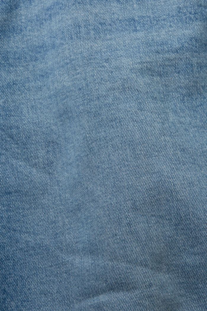 Jeans in schmaler Passform aus Baumwollstretch, BLUE MEDIUM WASHED, detail image number 4