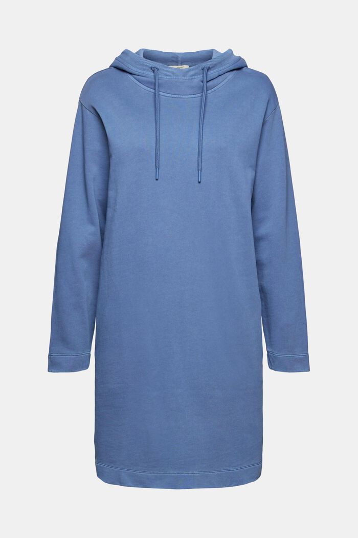 Sweatshirt-Kleid mit Kapuze, BLUE LAVENDER, detail image number 6