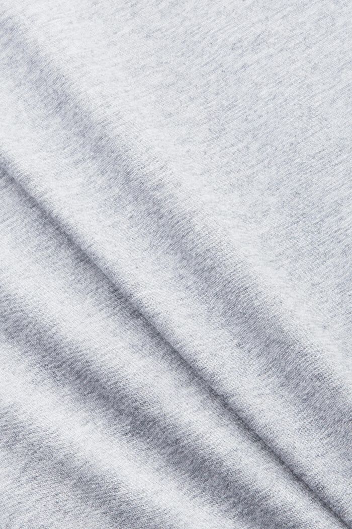 Kurzärmliges Pyjama-Top, LIGHT GREY, detail image number 4