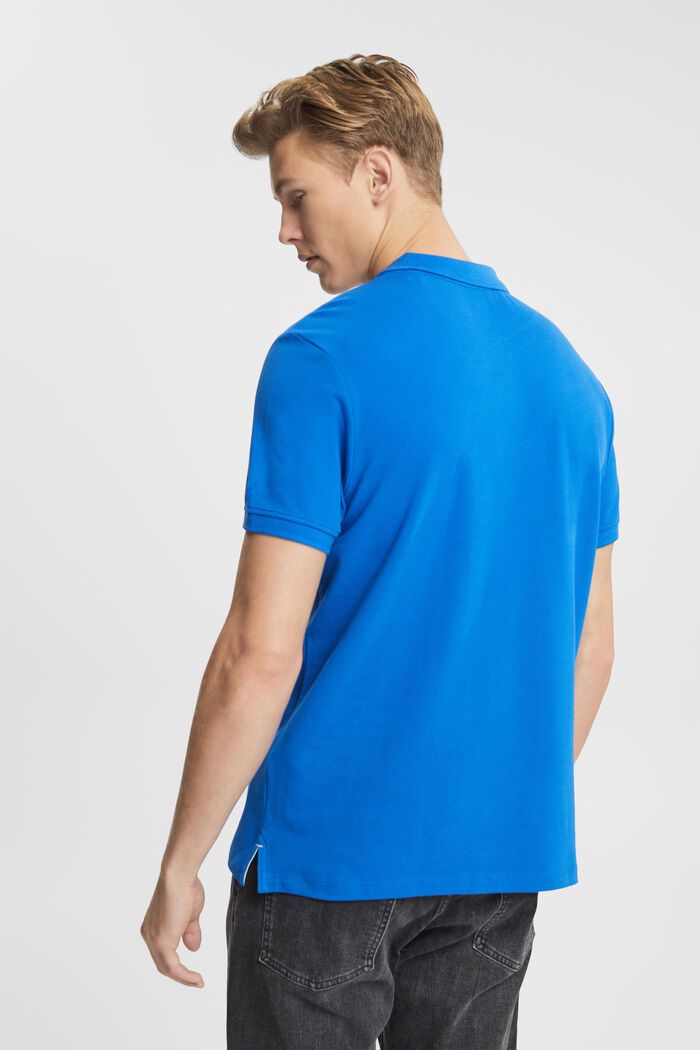 Slim Fit Poloshirt, BLUE, detail image number 3