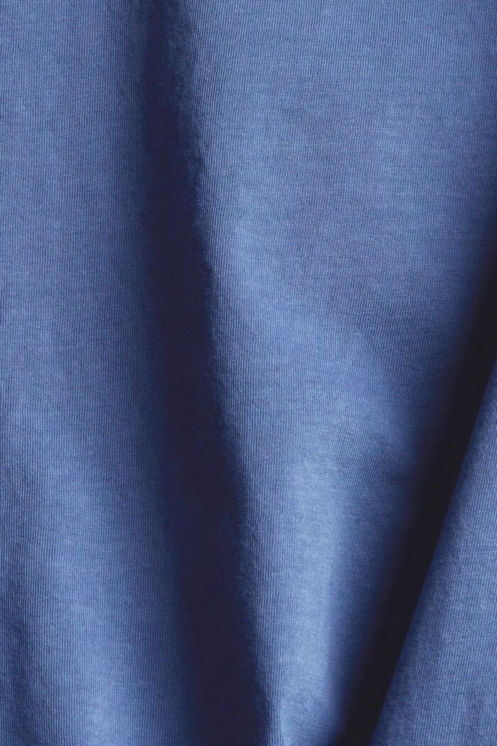 T-Shirt aus 100% Organic Cotton, BLUE LAVENDER, detail image number 4