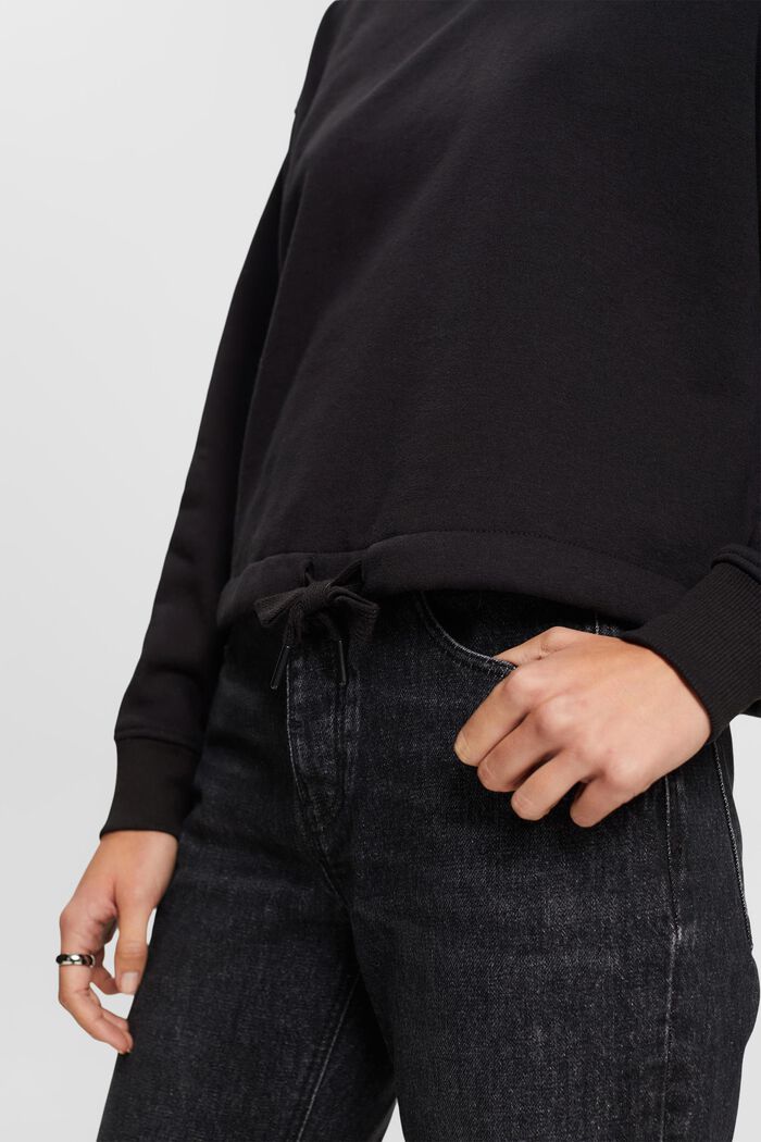 Hoodie-Sweatshirt, BLACK, detail image number 0