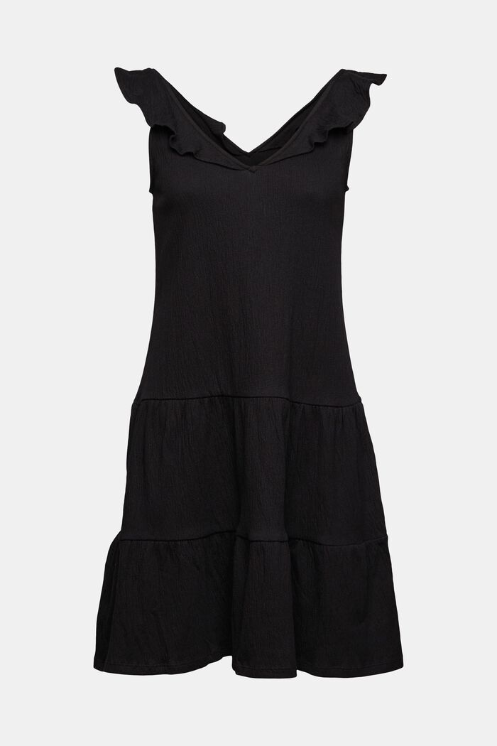 Kleid mit Rückenausschnitt, BLACK, detail image number 6