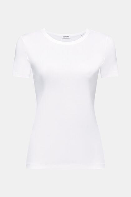 Kurzärmliges Baumwoll-T-Shirt