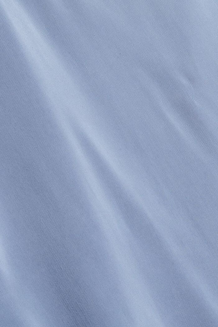 Bluse mit LENZING™ ECOVERO™, GREY BLUE, detail image number 4