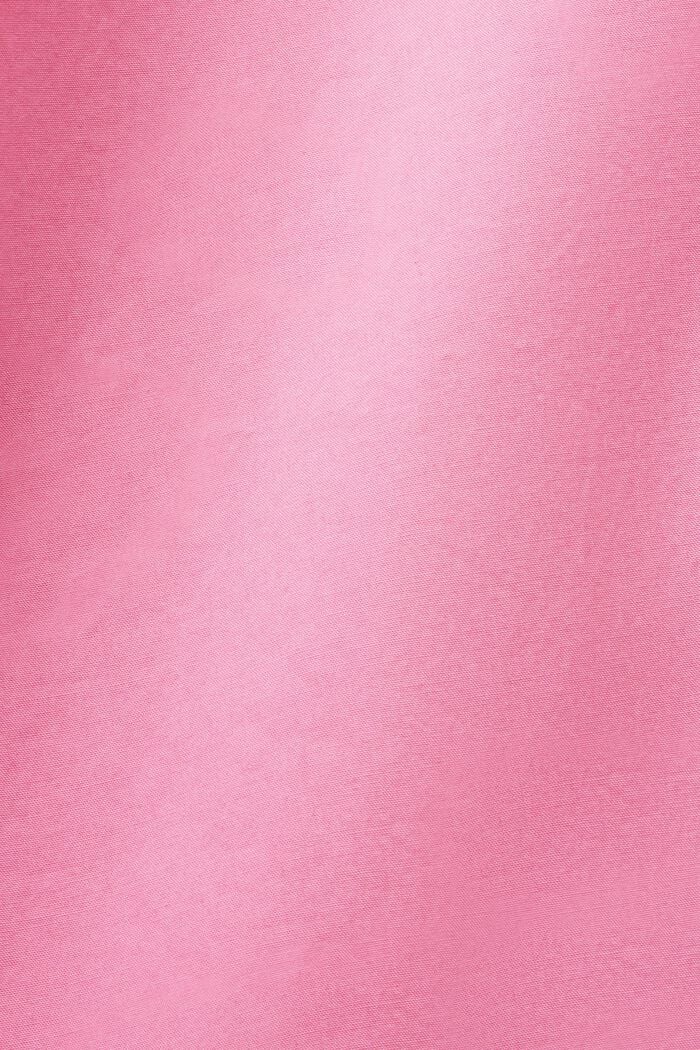 Hemdblusenkleid in Mini-Länge, 100 % Baumwolle, LILAC, detail image number 5