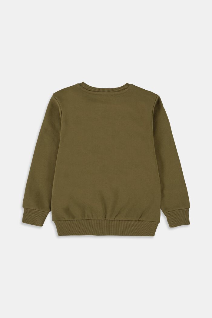 Statement-Sweatshirt aus 100% Baumwolle