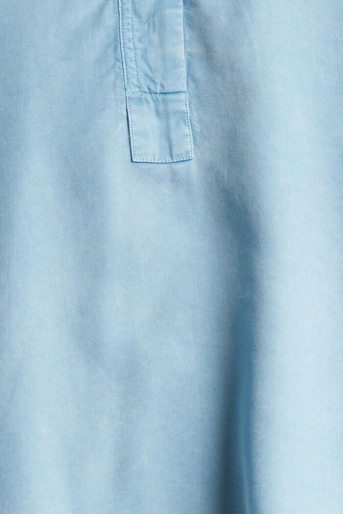 Aus TENCEL™: legere Bluse, GREY BLUE, detail image number 4