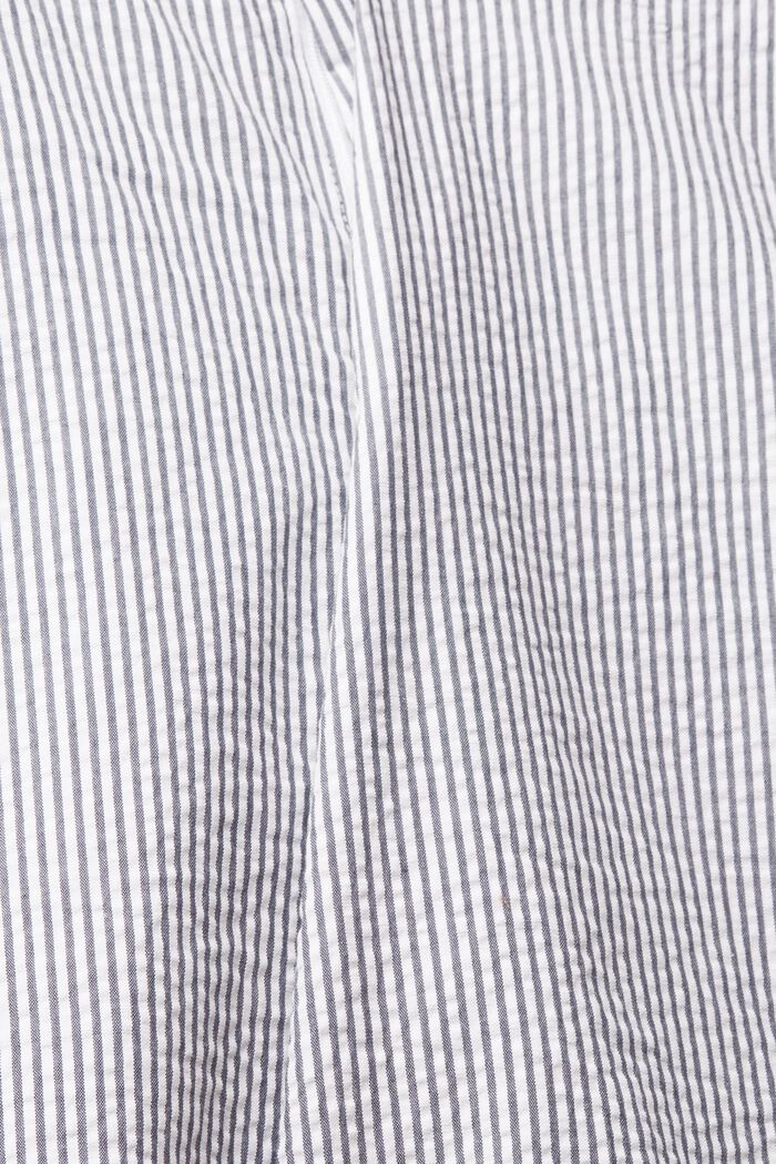 Gestreifte Shorts aus Baumwolle, WHITE, detail image number 5