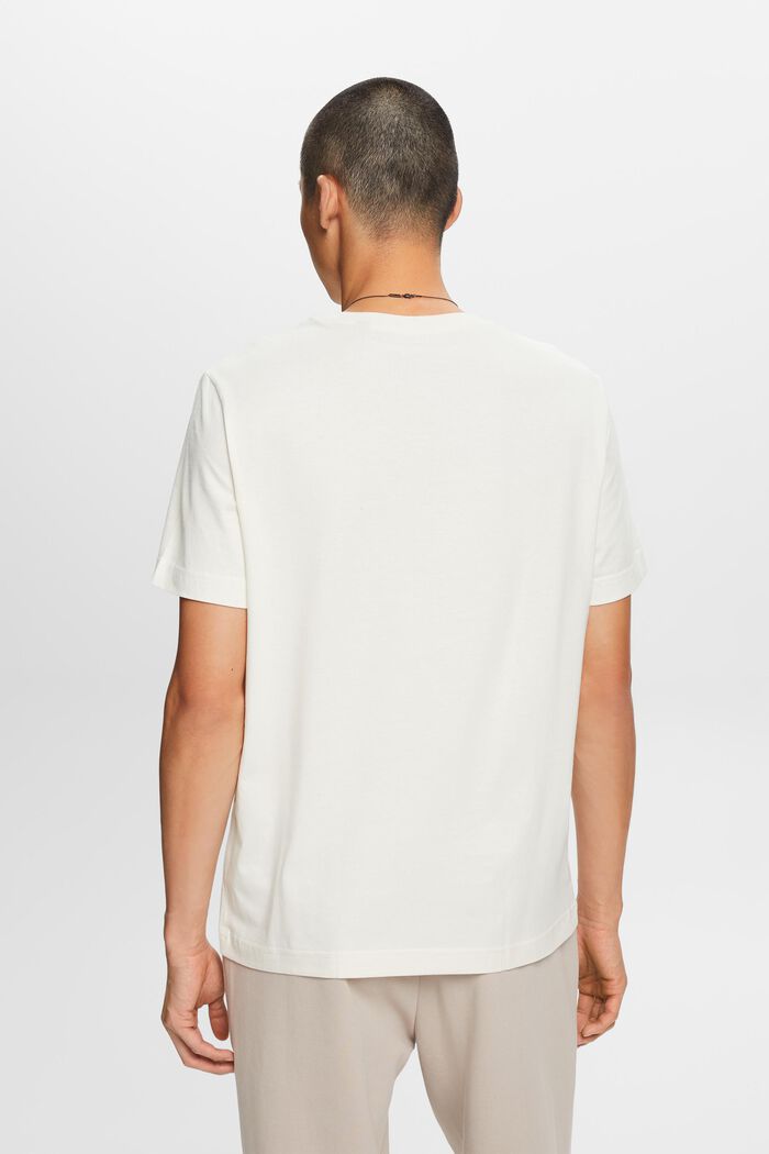 Bedrucktes Jersey-T-Shirt, 100 % Baumwolle, ICE, detail image number 3