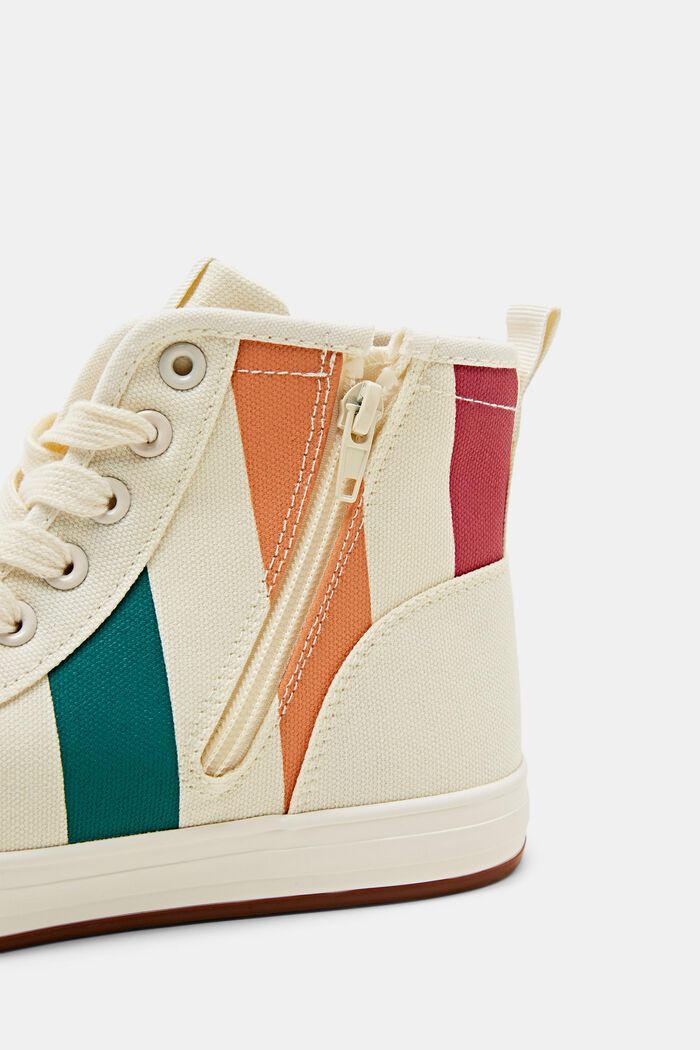 High Top Sneakers mit Streifen, MULTICOLOUR, detail image number 3