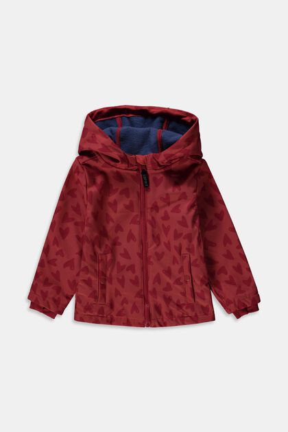 Jackets outdoor knitted, GARNET RED, overview