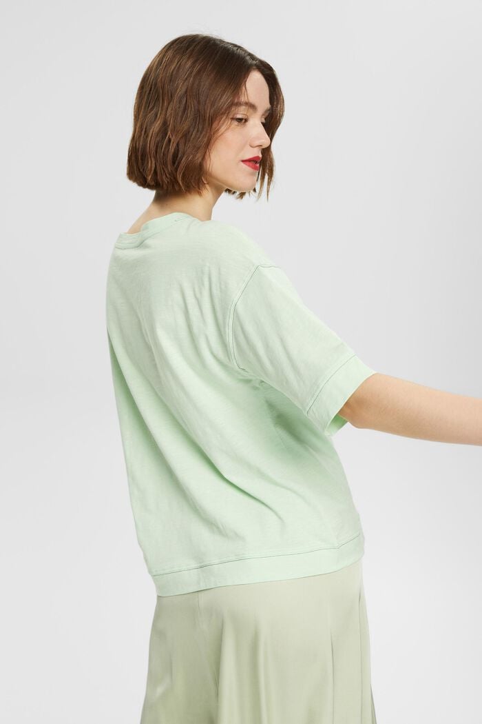 Oversize-Shirt mit 3/4 Ärmeln, PASTEL GREEN, detail image number 3